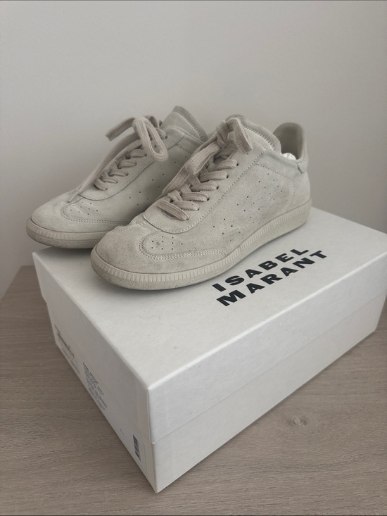Isabel Marant Shoes - Isabel Marant suede soft sneaker chalk size 38